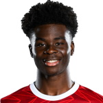 Bukayo Saka, Arsenal FC player